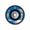 Pferd 4-1/2" x 5/8-11 Thd. POLIFAN Flap Disc - A-COOL SG INOX+ALU, Aluminum oxide, 80 Grit, Flat 62375 - alternate 2